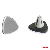 logo Uchwyt magnetyczny na telefon do samochodu na kratkę HOLD-01 AMIO-01043