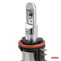 logo Żarówki samochodowe LED seria RS+ canbus H15 50W slim AMIO-01080