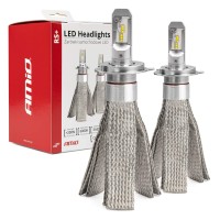 Żarówki samochodowe LED seria RS+ H4 50W Canbus slim AMIO-01082 