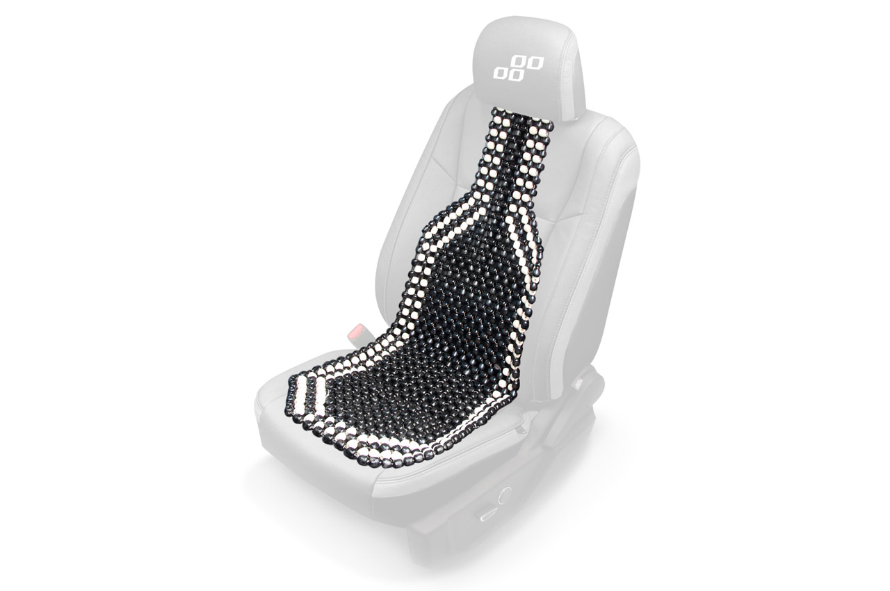 Mata na fotel siedzenie koraliki AMIO-01123 