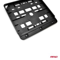 logo Ramka tablicy rejestracyjnej czarna motocykl motor AMIO-01166
