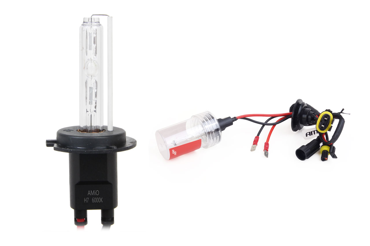 Żarówka ksenonowa żarnik hid xenon H7 6000K AMIO-01323 