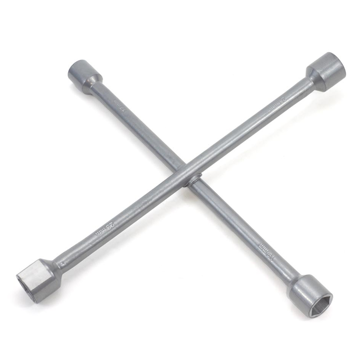 Klucz samochodowy do kół krzyżakowy 17 mm 19 mm 21 mm 23 mm AMIO-01391 