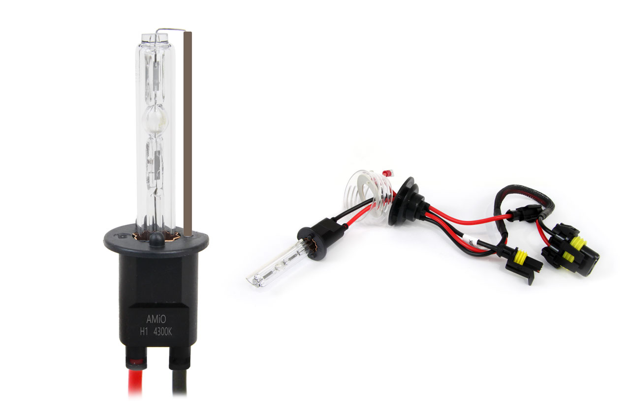 Żarówka ksenonowa żarnik hid xenon H1 4300K AMIO-01416 