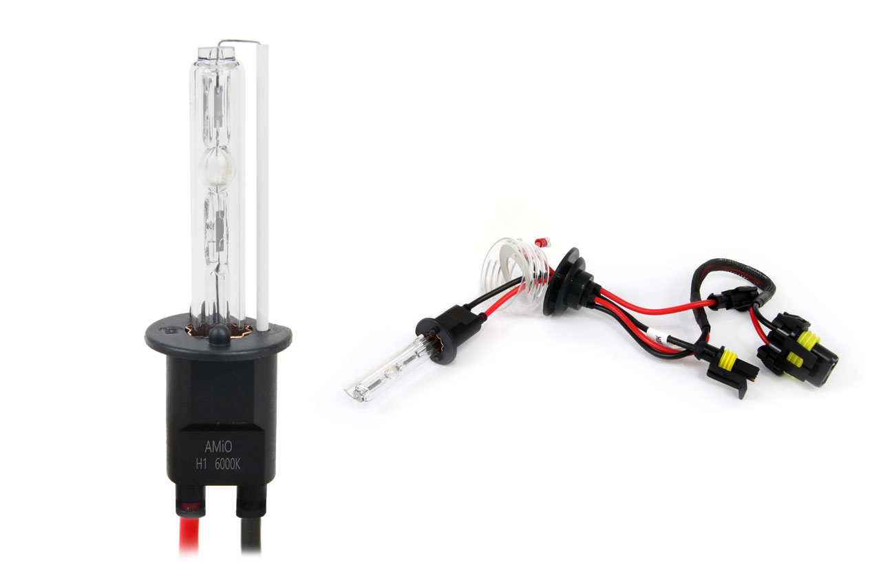 Żarówka ksenonowa żarnik hid xenon H1 6000K AMIO-01417 