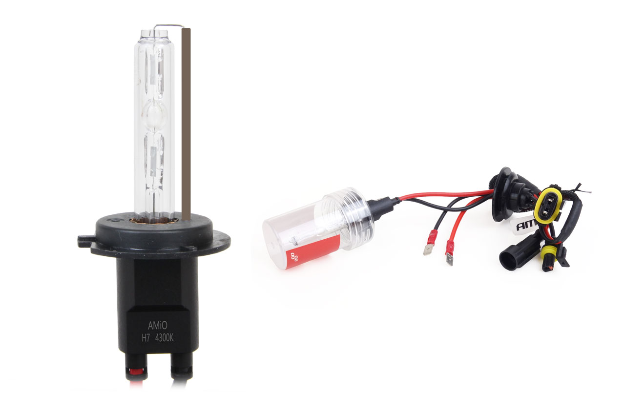 Żarówka ksenonowa żarnik hid xenon H7 4300K AMIO-01424 