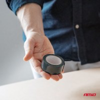 logo Taśma izolacyjna czarna szkot pcv19 mm x 9 m AMIO-01429