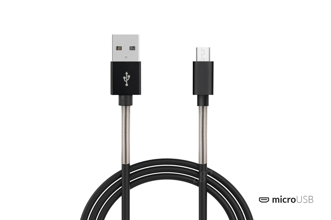 Kabel USB micro USB FullLINK 1 m 2.4A AMIO-01431 