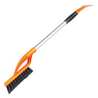 Szczotka zmiotka skrobaczka do szyb śniegu lodu ISB5 z uchwytem softgrip 770mm 