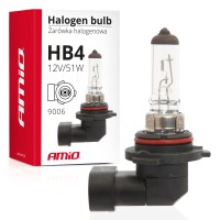 Żarówka halogenowa HB4 12V 51W 9006 AMIO-01480 
