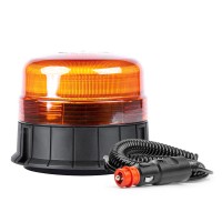 Lampa ostrzegawcza błyskowa kogut 39 LED magnes R65 R10 12V 24V WAR11M AMIO-01500 