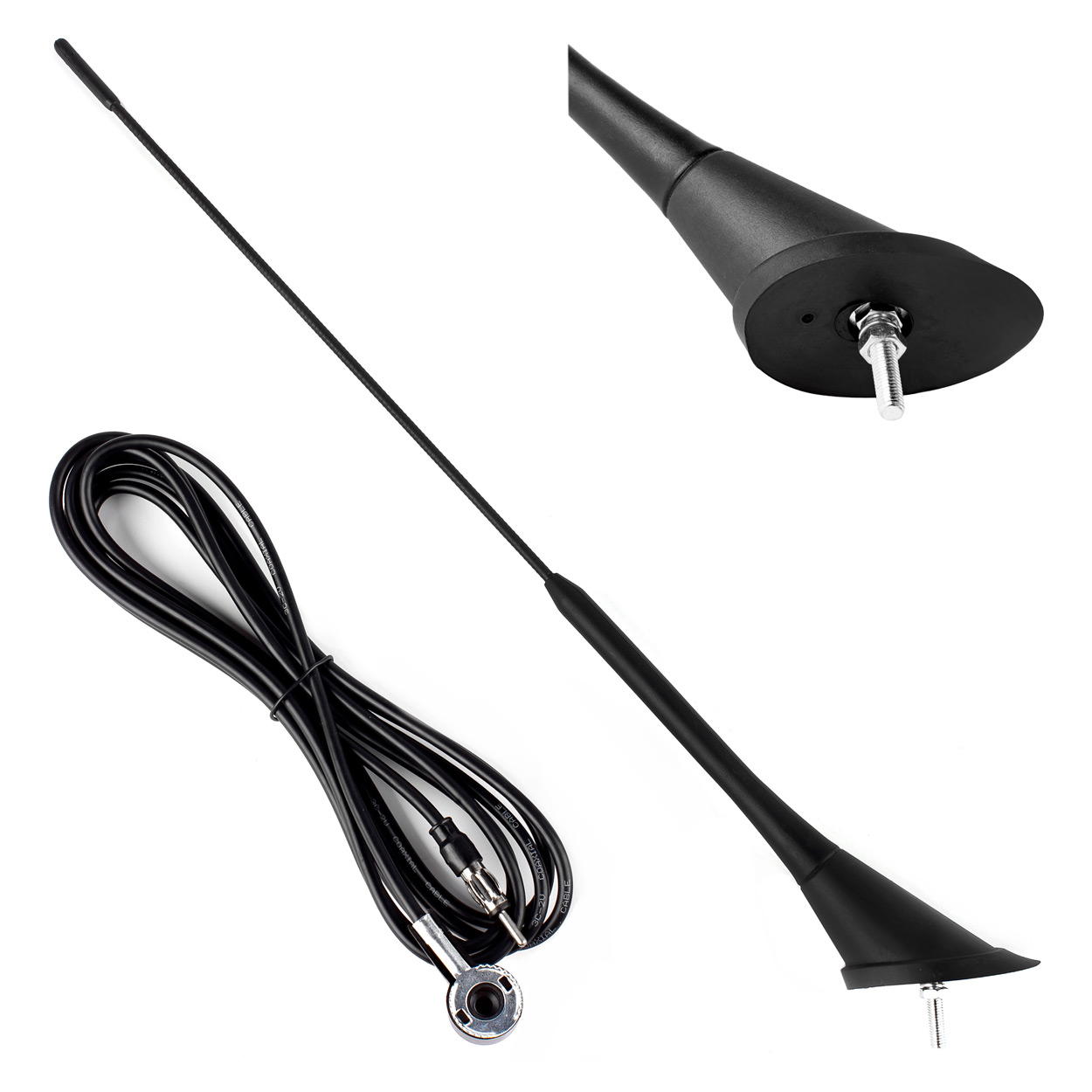 Antena samochodowa 40 cm ANT07 AMIO-01507 