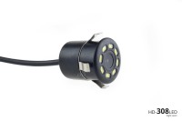 Kamera cofania parkowania HD-308-LED Night Vision 18 mm AMIO-01595 