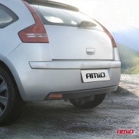logo Zestaw czujników parkowania cofania Buzzer 8 sensorów srebrne AMIO-01596