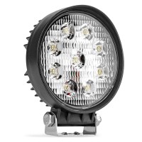 Lampa robocza LED szperacz AWL04 9 LED 12V 24V AMIO-01615 