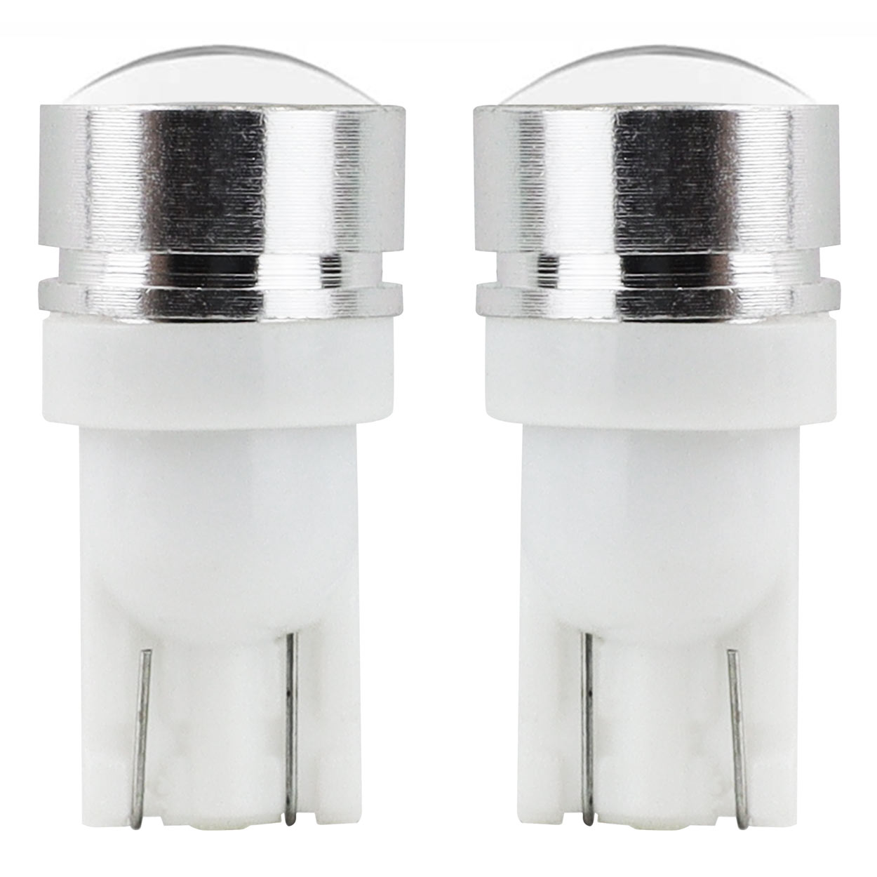 Żarówki LED STANDARD T10 W5W 3xCOB HP 1,5W 12V soczewka AMIO-01624 