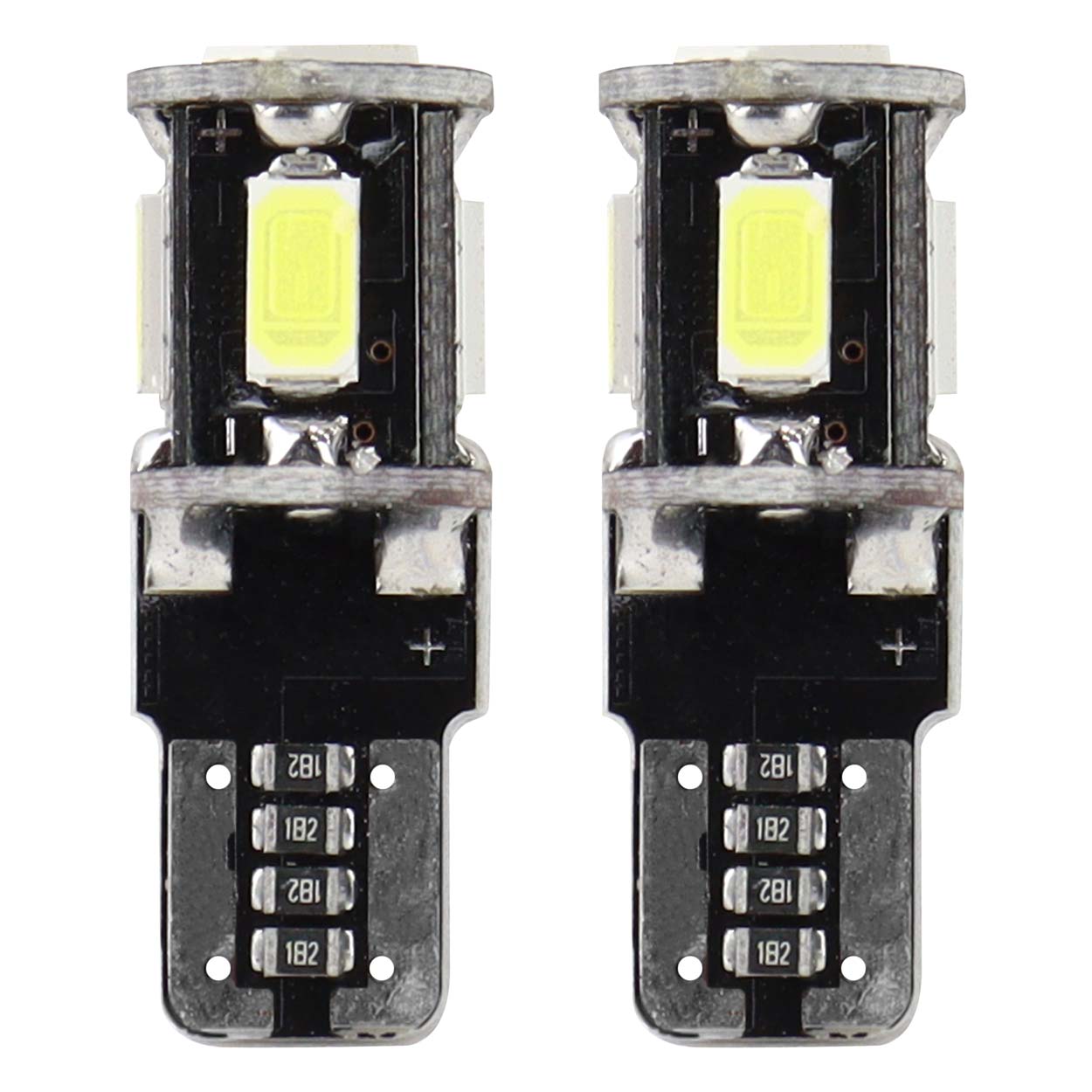 Żarówki LED CANBUS 5SMD 5730 T10 W5W White AMIO-01628 