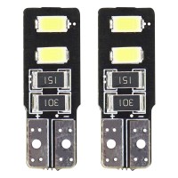Żarówki LED CANBUS 4SMD 5730 T10 W5W White AMIO-01630 