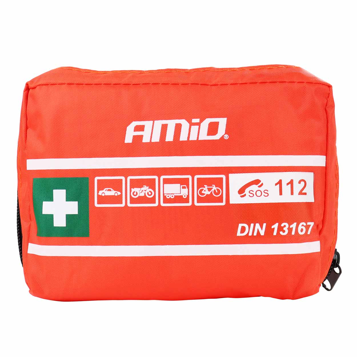 Apteczka samochodowa pierwszej pomocy DIN 13167 mini AMIO-01692 
