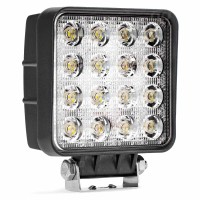 Lampa robocza LED szperacz AWL05 16 LED 12V 24V AMIO-01700 