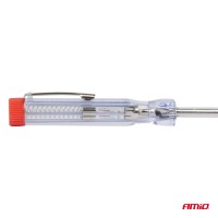 logo Tester próbnik napięcia 6V 12V 24V AMIO-01722
