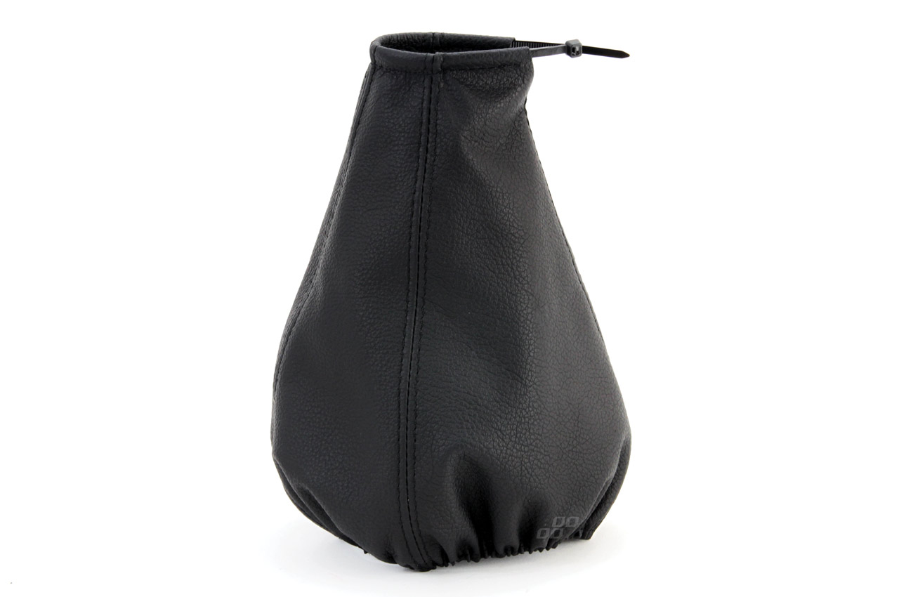 Mieszek dźwigni zmiany biegów skórzany z opaską AMIO-01759 