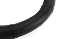 logo Pokrowiec skórzany nakładka na kierownicę samochodową XL 41-43cm AMIO-01768