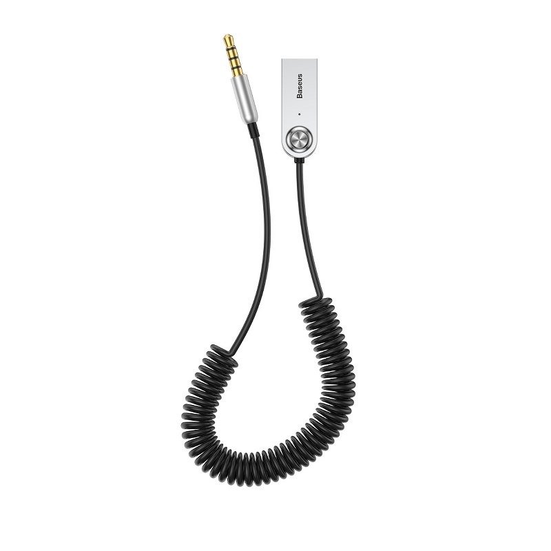 Adapter audio Bluetooth 5.0 Baseus USB, AUX czarny 