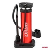 logo Pompka nożna MINI PU05 metalowa AMIO-02142