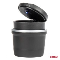 logo Popielniczka samochodowa podświetlana AMIO-02168