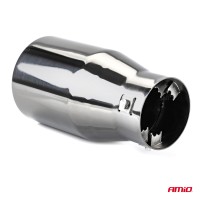 logo Końcówka tłumika wydechu stal nierdzewna MT 018BC grafit AMIO-02196
