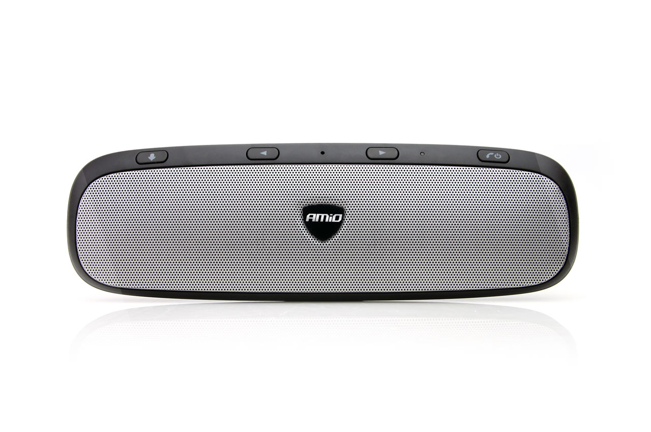 Zestaw głośnomówiący głośnik Bluetooth z szybką ładowarką QC3.0A AMIO-02248 