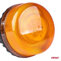 logo Lampa ostrzegawcza błyskowa kogut 36 LED śruba R65 R10 12V 24V W03sb AMIO-02294