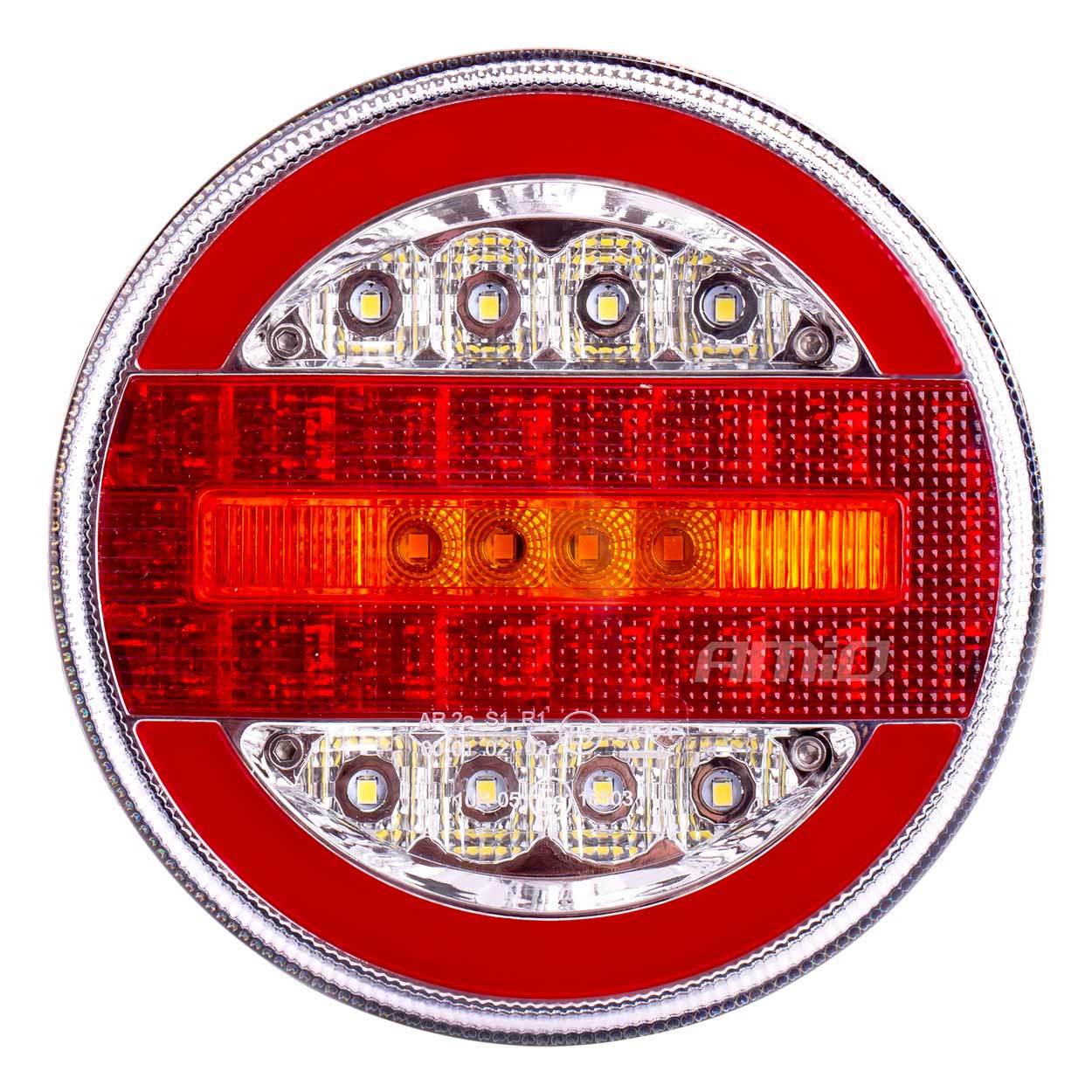 Lampa tylna zespolona LED RCL-07-LR dynamiczna lewa prawa AMIO-02372 