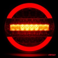 logo Lampa tylna zespolona LED RCL-07-LR dynamiczna lewa prawa AMIO-02372