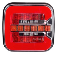 Lampa tylna zespolona LED RCL-08-LR dynamiczna lewa prawa AMIO-02373 