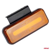 logo Lampa obrysowa LED OM-02-O prostokątna pomarańczowa AMIO-02376