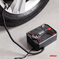 logo Kompresor samochodowy cyfrowy LCD LED 12V ACOMP-11 AMIO-02384
