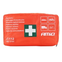 Apteczka samochodowa pierwszej pomocy DIN 13164 AMIO-02396 