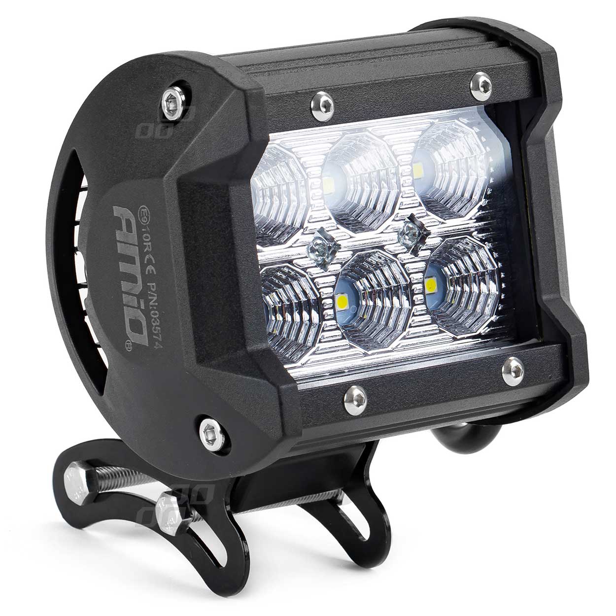 Lampa robocza LED szperacz AWL17 6LED 12V 24V AMIO-02431 