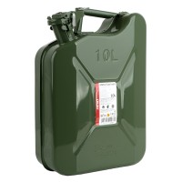 Kanister metalowy na paliwo 10L AMIO-02488 