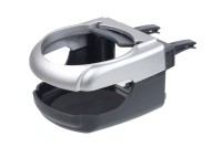 Uchwyt na napoje do samochodu auta srebrny DH-04 AMIO-02494 