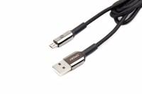 logo Kabel USB microUSB z diodą LED 1 m UC-11 AMIO-02526