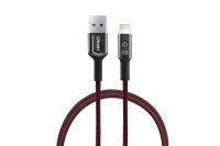 Kabel USB iphone Lightning z diodą LED 1 m UC-10 AMIO-02527 