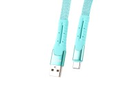 logo Kabel USB USB-C sprężynujący 1.2 m UC-14 AMIO-02531