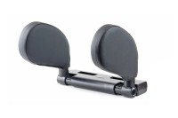 logo Zagłówek oparcie poduszka skóra do samochodu AMIO-02559