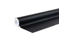 Folia karbonowa carbon 3D czarna 30cm x 150cm AMIO-02598 