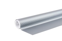 Folia karbonowa carbon 3D srebrna 30cm x 150cm AMIO-02600 