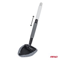 logo Teleskopowa myjka szczotka do szyb okien luster 24-40 cm AMIO-02611