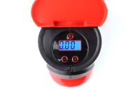 logo Kompresor samochodowy cyfrowy LED LCD 12V ACOMP-16 AMIO-02641
